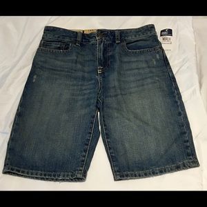 Boys Ralph Lauren Blue Jean Shorts Size 12